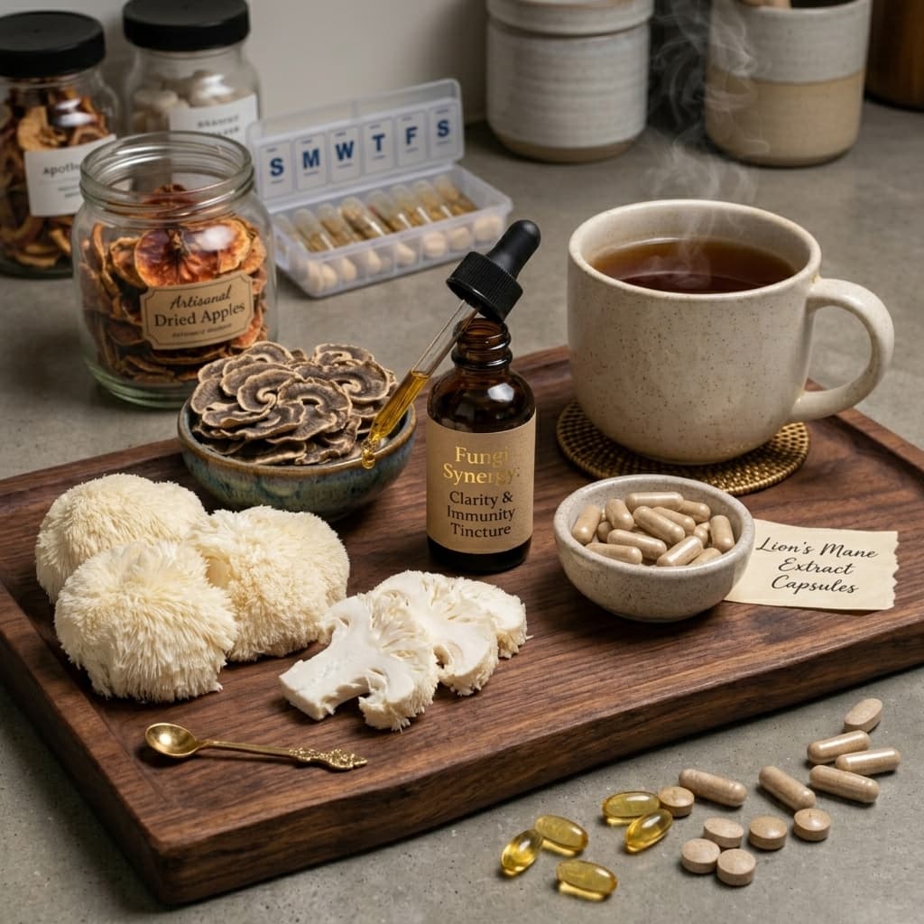 The Mushroom Medicine Cabinet — functional mushroom growing guide