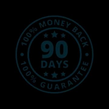 90 Days 100% Money Back Guarantee